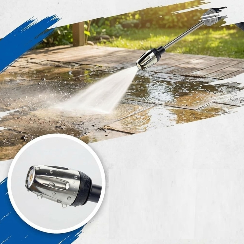 M76E Мощная насадка для мойки  – обзор и цена Gardena Hose Comfort